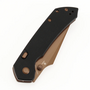 Tenable Knives Fenrir Rose Gold-belagd Nitro V, Svart G10