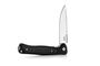 Lionsteel Solid BLACK Aluminum knife, MagnaCut blade STONE WASHED, Black Canvas inlay  SK01A BS