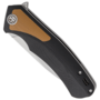 Petrified Fish PF838 Pub Stonewashed D2 Brown G10 With Black G10 PF838BRW