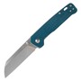 QSP Knife Penguin, Satin D2 Blade, Blue Micarta Handle QS130-H