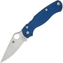 Spyderco Para Military 2 Cobalt Blue G-10 CPM SPY27 Reveal 14 C81GPCBL2