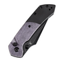 TENABLE KNIVES Fenrir Blackwash 14C28N 0.138‘/3.5mm Lila Micarta + Blackwash A