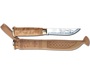 Marttiini Lapp knife 230 stainless steel/curly birch/leather 230010
