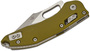 Microtech Stitch - RAM-LOK™ S/E Fluted OD Green Apocalyptic® Partial Serrated 169RL-11APFLOD