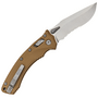 Microtech AMPHIBIAN RAM-LOK STW PART SERR FLUTED TAN G10 137RL-11FLGTTA