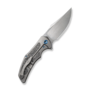 We Knife Magnetron Gray Titanium Handle With Aluminum Foil Carbon Fiber Inlay WE18058-1