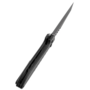 Kansept Kosame Blackwash 154CM,Blackwash Ti with Blue CF Inlay T1093F2