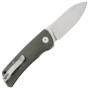 Petrified Fish PFE05S Flavorist Satin K110 Green Micarta PFE05SGRMS