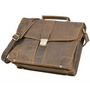 GreenBurry Vintage Leather BriefcaseAntique brown 38x30cm