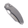 KUNWU Nôž X-PADRE TITANIUM HANDLE SATIN ELMAX BLADE X706T-2 