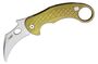 Lionsteel Folding knife STONE WASHED MagnaCut blade, GREEN aluminum handle LE1 A GS