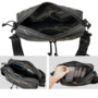 Magforce Cube Crossbody Bag L - 500D W/P Black #A0346B02