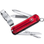 Victorinox Nail Clip 580 Rosso Trasparente 0.6463.T