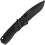 Schrade Black Dual Action 40% Ser Assist/Manual Folder, Oțel AUS-8. Liner Lock, Actuator deget, Th