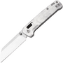 QPS Penguin Glyde 14C28N, finitura a due toni stonewash - satinata, Manico: G10 con alluminio