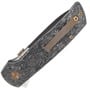 Fox Knives ORIGINAL GANGSTER, folding knife, Elmax Satin blade, Marble Carbon handle