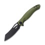 KUBEY Drake Liner Lock Folding Knife Green G10 Handle KB239F