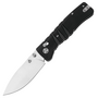 QSP Knife Ripley, Glyde lock, 14C28N stonewashed, Black G10 QS160-A1