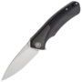 Petrified Fish PF838 Pub Satin D2 Carbon Fiber With Black G10 PF838CS