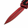 Microtech SCARAB II GEN III D/E STANDARD CERAKOTE RED BLACK HARDWARE 1280-1RD-C5Z4