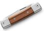 Lionsteel TWO M390 blades Clip+Wharncliffe, Santos wood Handle, Titanium Bolster &amp; liners BM13 ST