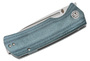 Petrified Fish PFP01T Beluga Stonewash K110 Blue Micarta PFP01TBMW