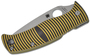 Spyderco Caribbean G-10 Žlutá/Černá LC200N / Tvar listu C217GS