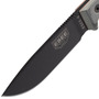 ESEE Knives ESEE-4P-MB-B Plain Edge, Black Sheath, MOLLE Back and Clip Plate