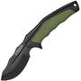 Camillus HT, Fixed Blade, Green / Black Zytel Handle, Nylon Sheath 19287