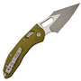 Microtech Stitch - RAM-LOK™ S/E Fluted OD Green Apocalyptic® Partial Serrated 169RL-11APFLOD