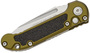 Microtech L.U.D.T.® T/E Gen III OD Green Stonewash Partial Serrated 1136-11OD