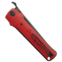 Petrified Fish PFB04 Tena Black Stonewashed D2 Red Micarta PFB04RMDW
