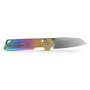 Vosteed Parallel S35VN Stonewash,Iridescent Crackle Titanium