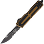 Microtech SCARAB II GEN III S/E PRETO PARCIALMENTE SERRILHADO TAN 1278-2TA