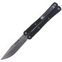 BLACK FOX Balisong, Lame 440 Satinée, Manches G10, BF-501