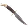 MUELA 160mm blade, stag deer handle, brass guard and Elephant head cap ELEPHANT-16BF