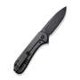 WE ELEMENTUM BODFE Black Titanium Handle Black Stonewashed CPM 20CV BLADE WE18062X-3