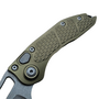 Microtech STITCH AUTO S/E APOCALYPTIC PART SERRATE OD GREEN 169-11APOD