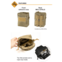 Magforce Vertical Pouch 7x5x4 Foliage #0241F