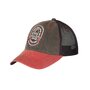 Helikon Shooting Time Trucker Cap - Dirty Washed Cotton - Dirty Washed Black / Dirty Washed Red C 