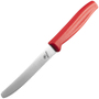 BÖKER BRÖTCHENMESSER ROT sada kuchynských nožov na pečivo 6ks 21 cm 03BO008 červená