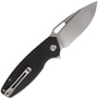 KUBEY Tityus Liner Lock Flipper Folding Knife Black G10 Handle KU322A