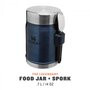 STANLEY CLASSIC series Food Jar With Spork - Nightfall 0,4L