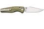 QPS Reptile 14C28N, Stonewash-Satin, Griff: OD Grün Aluminium QS165-B1