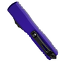 Microtech ULTRATECH GEN IV D/E BLACK PART SERRATE  PURPLE 11224-2PU