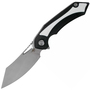 BESTECH CAST 154cm, Stone Wash+Satin, Black and White G10 BG45a