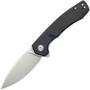 Kubey Calyce Liner Lock Flipper Folding Knife Black G10 Handle KU901K