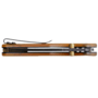 Vosteed Marten 154CM Black Stonewash Amber PEI A1607