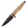 ANV Knives Z300 - Sleipner, DLC Black / Plain edge, G10 Coyote / Liner Lock