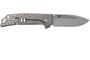 MKM MAXIMO Titanium-runko ja musta canvas Micarta-kahva BÖHLER M390 MK MM-BCT